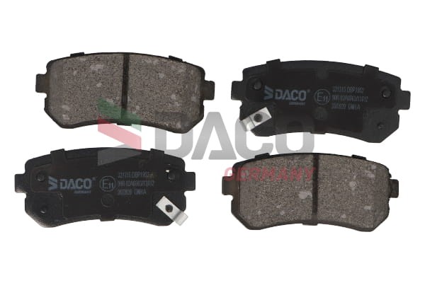 Klocki hamulcowe Hyundai i20 08- tył, i30 07- tył, Kia Rio 05- tył, Cee''d 06- tył