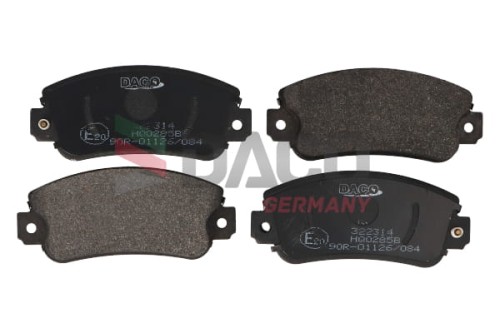 Klocki hamulcowe FIAT UNO, RITMO, REGATA z czuj. 84-00