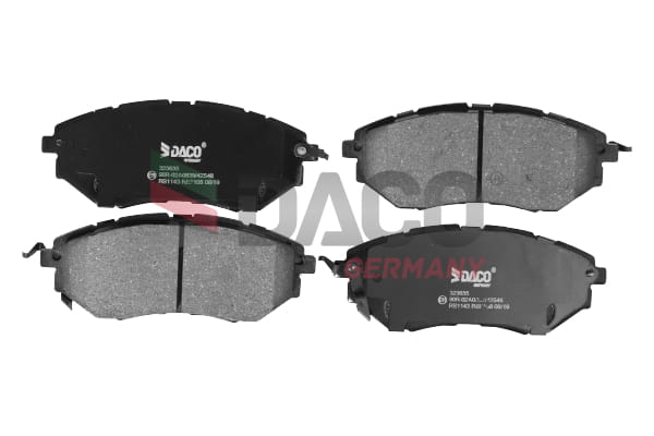 Klocki hamulcowe SUBARU LEGACY IV 03-09 PRZÓD