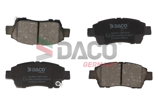 Klocki hamulcowe TOYOTA YARIS 99-03