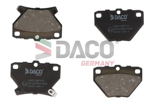 Klocki hamulcowe TOYOTA CELICA 99- COROLLA 02- PRIUS 00- YARIS 99-