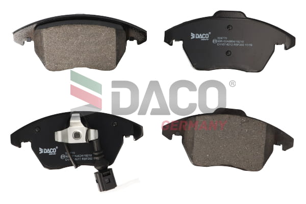 Klocki hamulcowe VW GOLF V 03- z czuj.